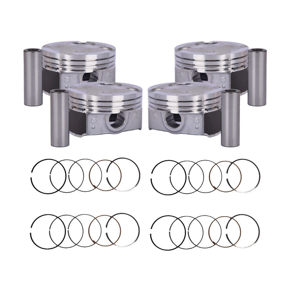 4x Piston  Rings Set 23041-2B600 for Hyundai for Kia Accent Rio 1.6L DOHC 2012-2016