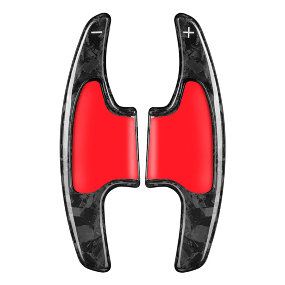 Forged Carbon Fiber Steering Wheel Paddle Shifter Extension Fit for Honda HR-V 16-20
