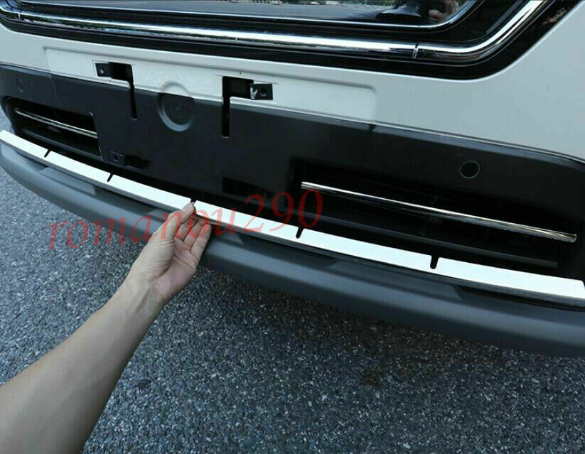for Nissan Rogue 2021-2023 Chrome Front Bumper Lower Grill Strips Cover Trim
