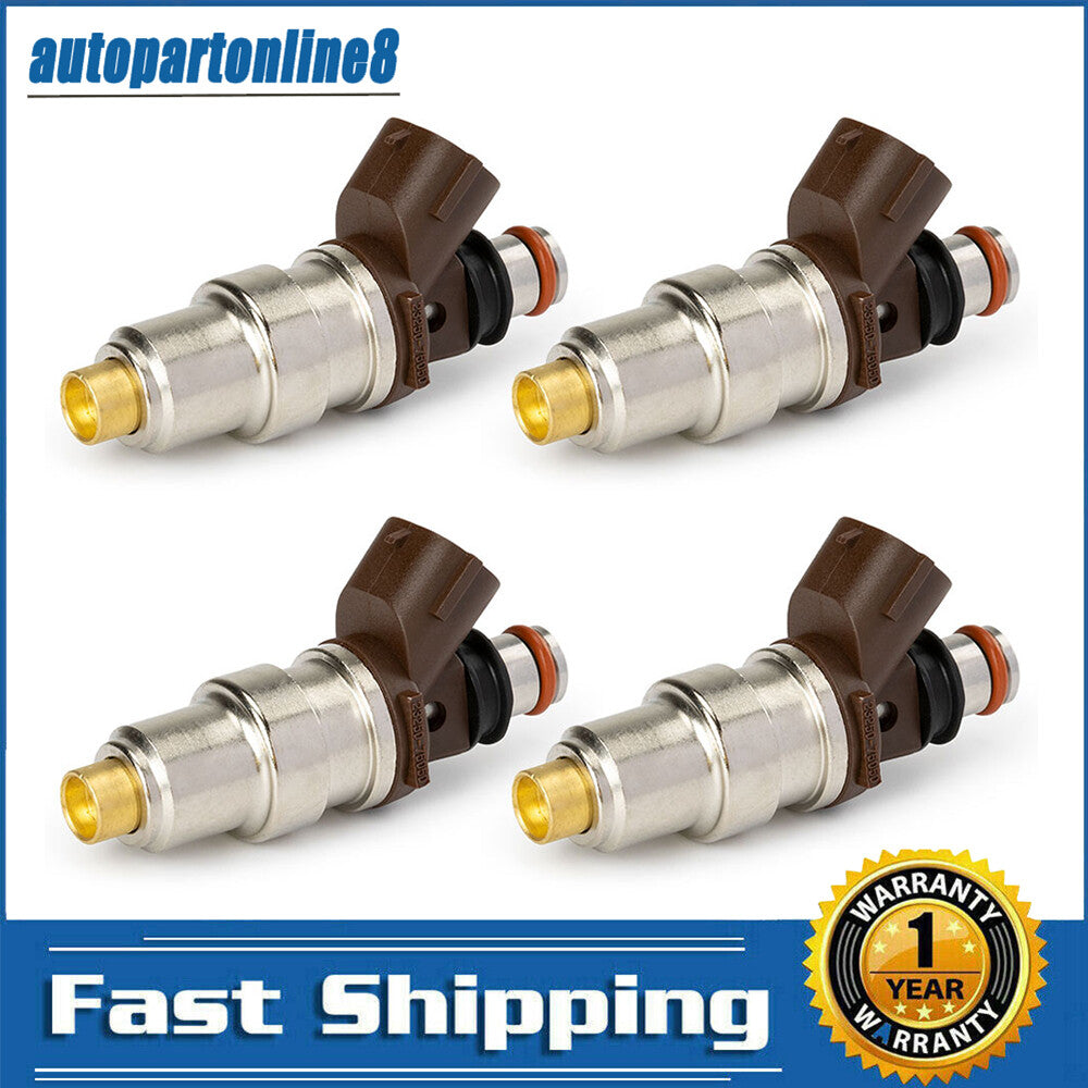 Set of 4 Fuel Injectors 23250-75050 For 1995-00 for Toyota Tacoma T100 4Runner 2.7L