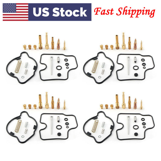 Carburetor Carb Rebuild Repair Kits Fit for Honda 1995-1998 CBR600F3-CBR600 4 Sets