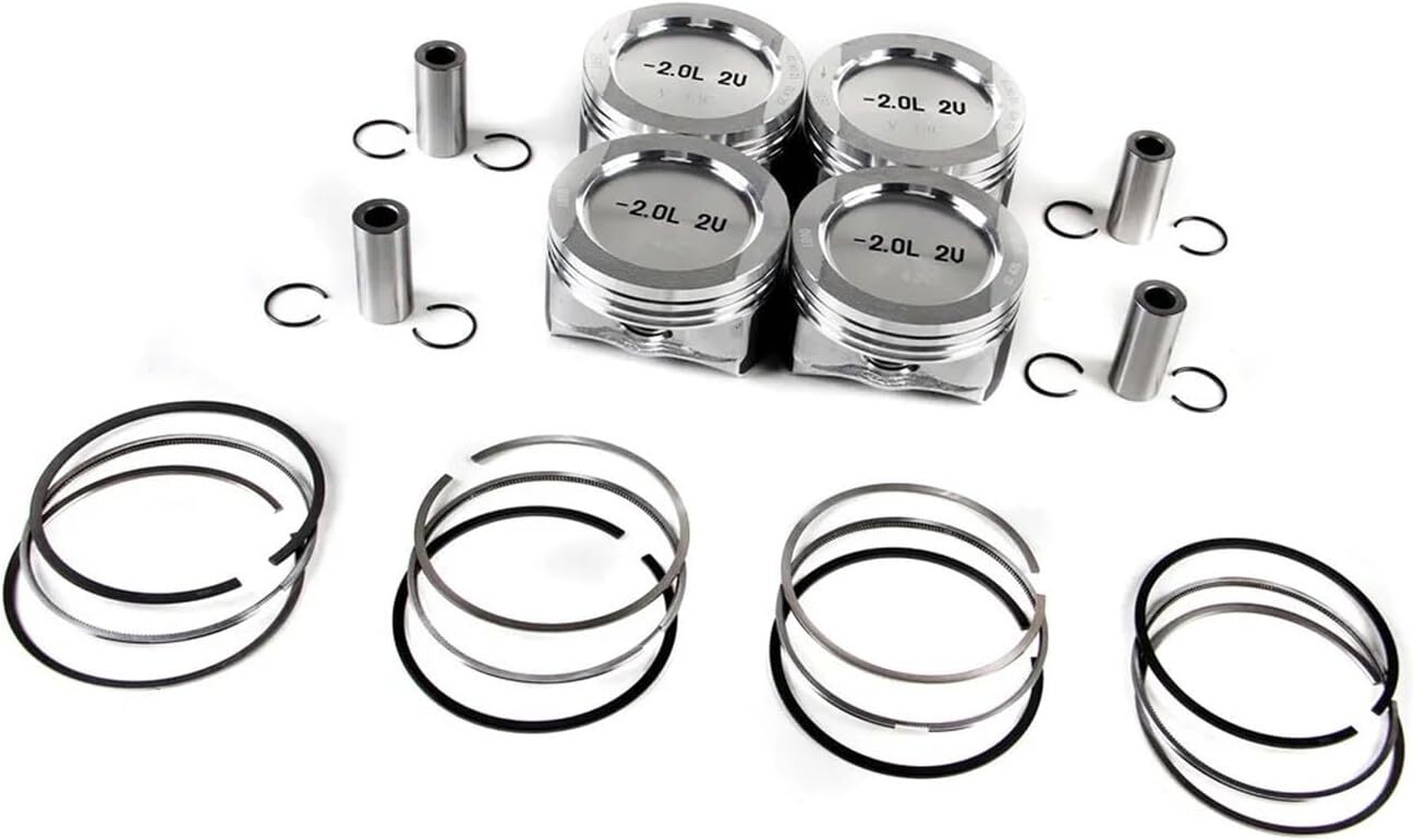 STD Pistons  Rings Set for VW for Bora for Jetta for Golf for Passat 2.0 for Seat 06B107065B