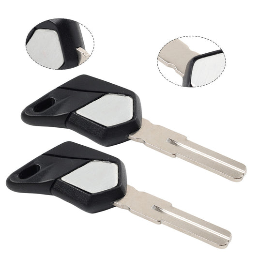 Uncut Blade Blank Keys 2pcs For MV Agusta F4 1000 Brutale 920 990 1090