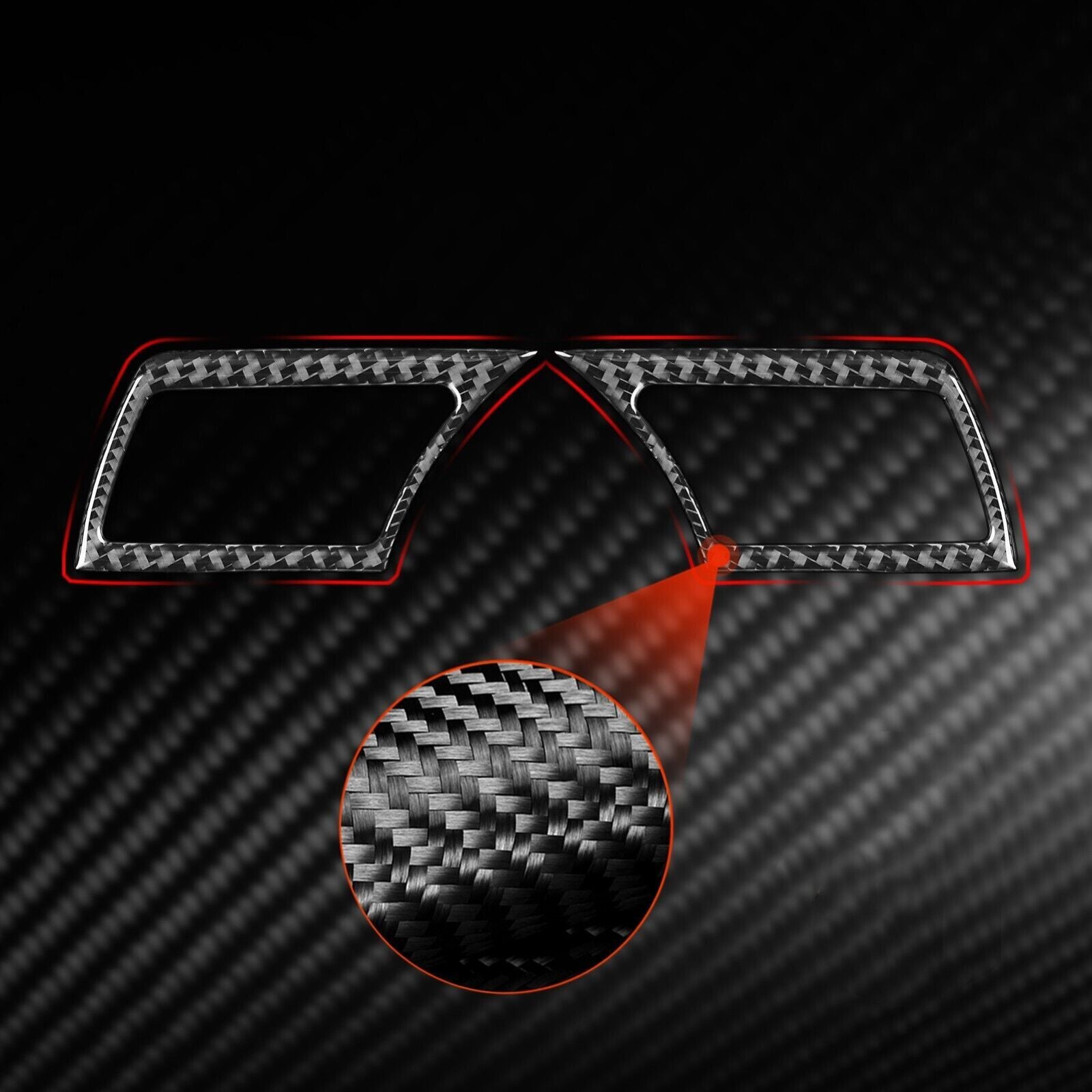 Carbon Fiber Cruise Control Button Frame Cover Trim for Infiniti G37 G35 08-2013