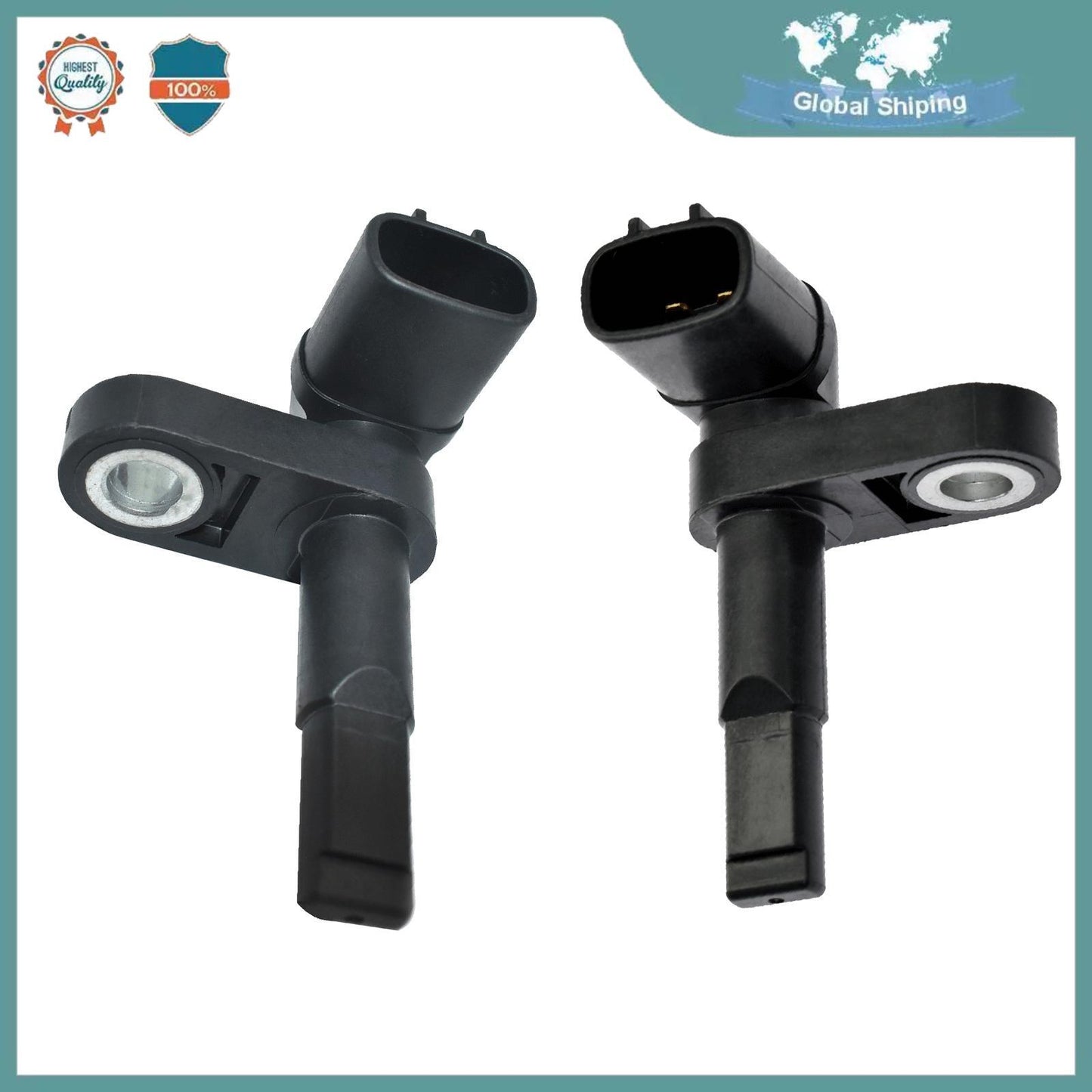 Two front left + right ABS wheel speed sensors suitable for Lexus GS300 GS350 IS250 LS460