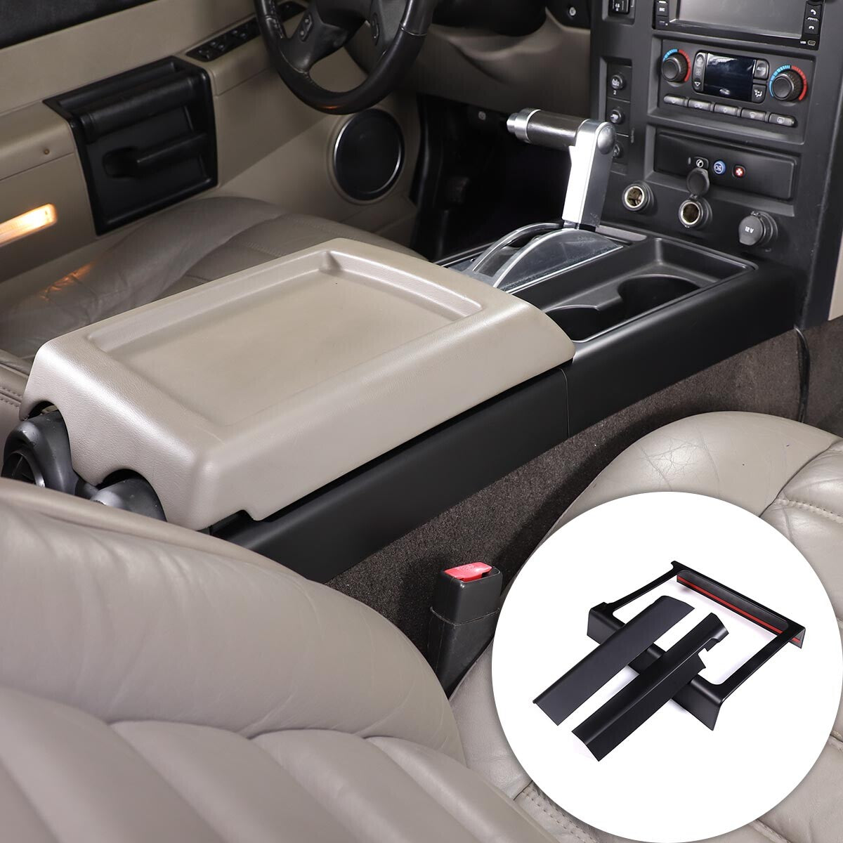 2-Piece Carbon Fiber ABS Inner Door Handle Cover Trim for Toyota Supr@ A90 19-22