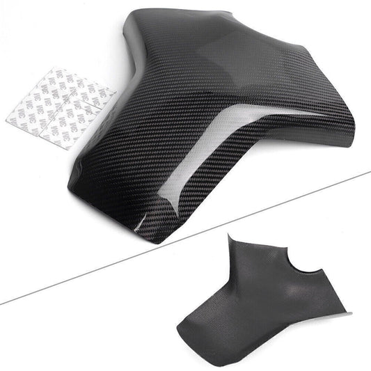 for Yamaha MT-09 FZ-09 2013-16 Black Carbon Fiber Fuel Gas Tank Cover Protector