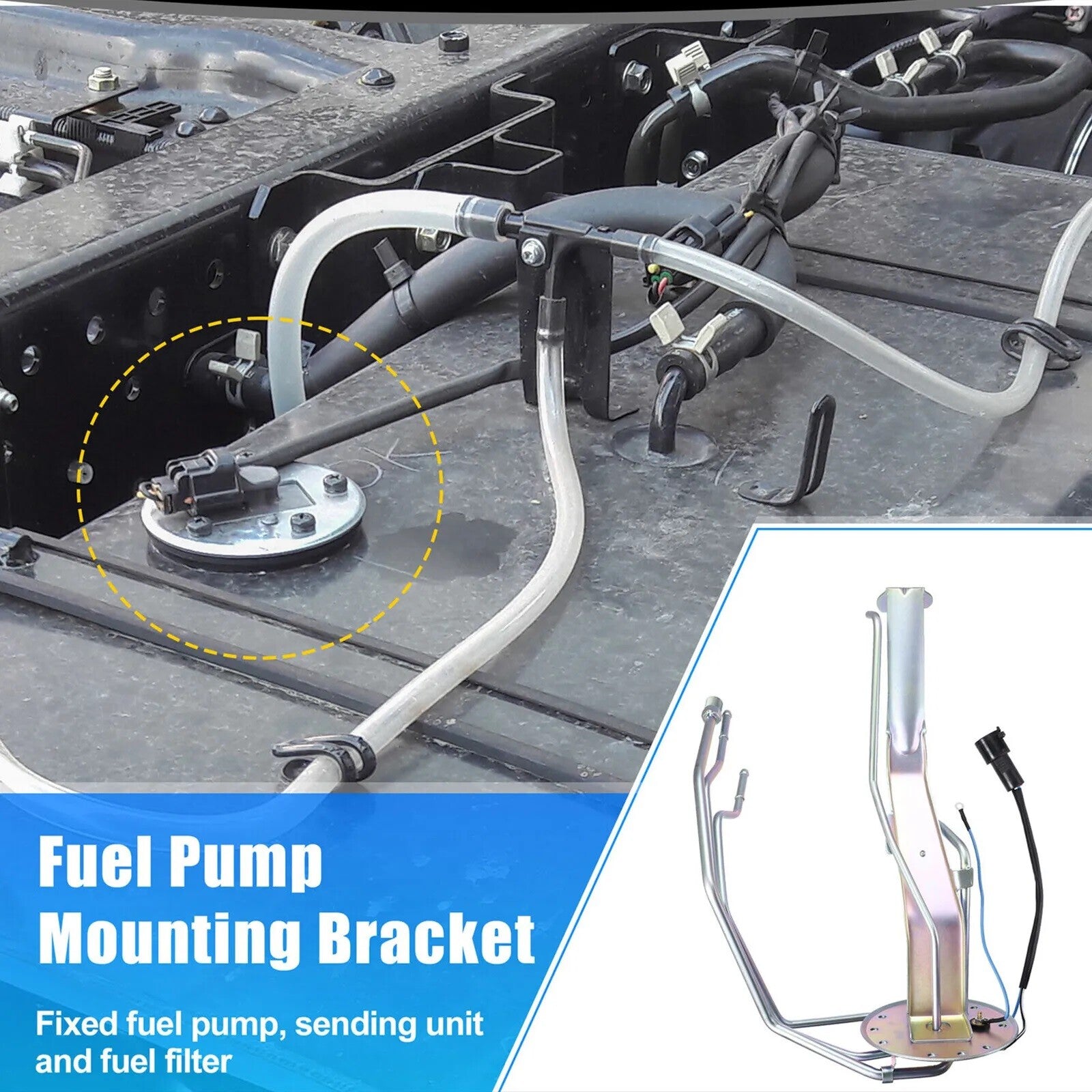 for Toyota Pickup Truck 23206-35101 Fuel Pump Hanger Assembly w/Sending Unit