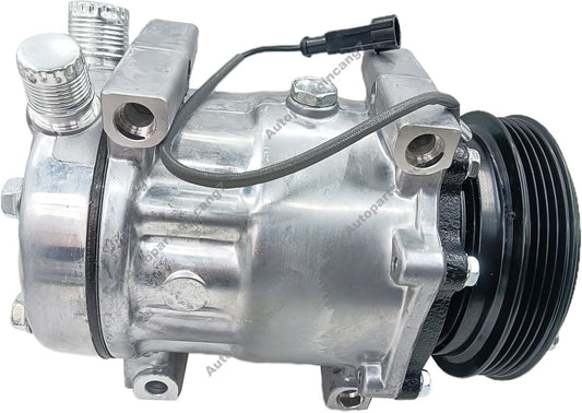 12V SD7H15 A/C Compressor 84290377 for CASE Tractor FARMALL 105C 110N 75C 90V