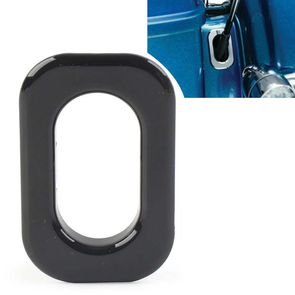 Antenna Hole Accent Cover ABS for Harley Street Glide Road King Glide Black