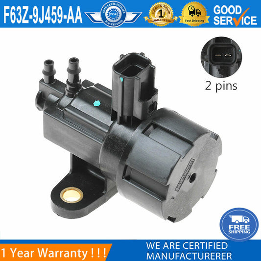 The all-new F63Z-9J459-AA EGR vacuum solenoid valve is suitable for Ford F150 Explorer Escape Ranger.