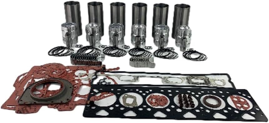 1006E-6T Overhaul Rebuild Kit With Full Gasket Bearing Set For Perkins Engine