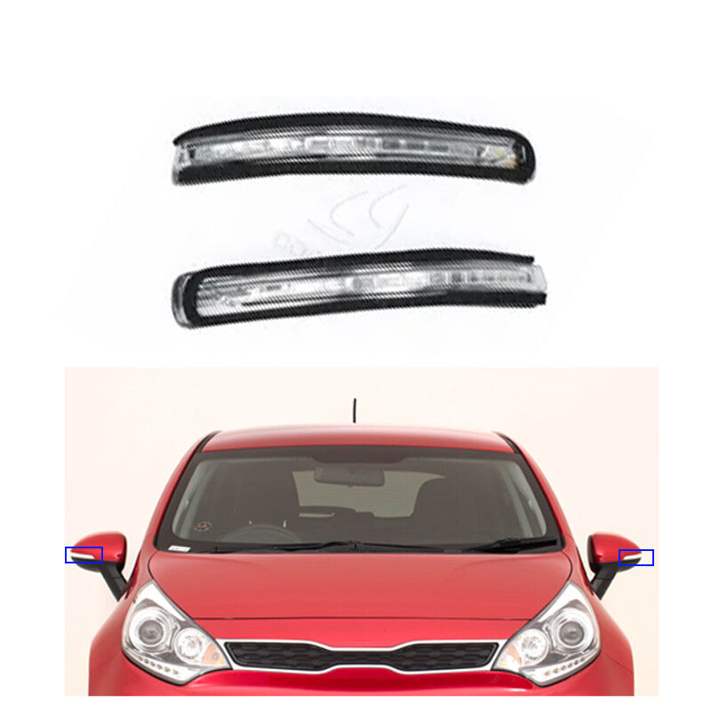 for KIA Rio MK3 2012-2016 Pair Rearview Mirror turn Signal light Indicator Lamp