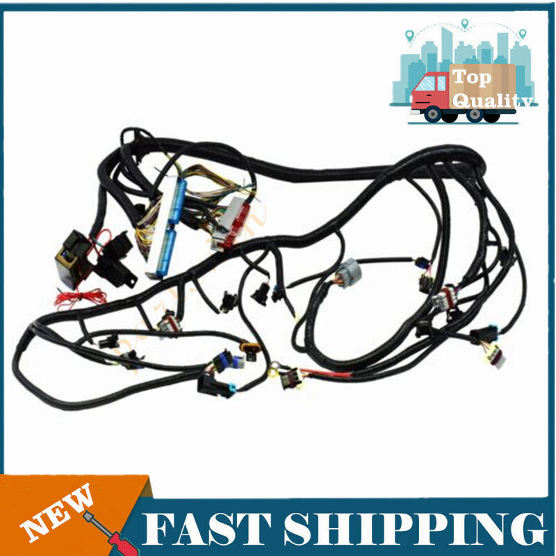 Suitable for 99-03 4.8L 5.3L 6.0L GM LS LS1 interchange VORTEC standard wiring harness with 4L60E