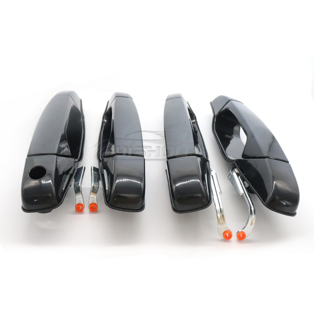 4-piece black door handle set for Chevrolet for GMC Tahoe for Yukon for Sierra 07-14