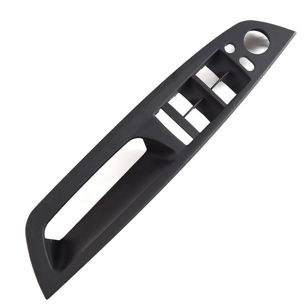 Car Front Door Panel Handle Pull Trim Cover Fit for BMW X5 E70 X6 E71 E72 Black RHD