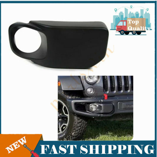 new front steel bumper fog light bezel protectors for 2013-2017 for Jeep Wranglers