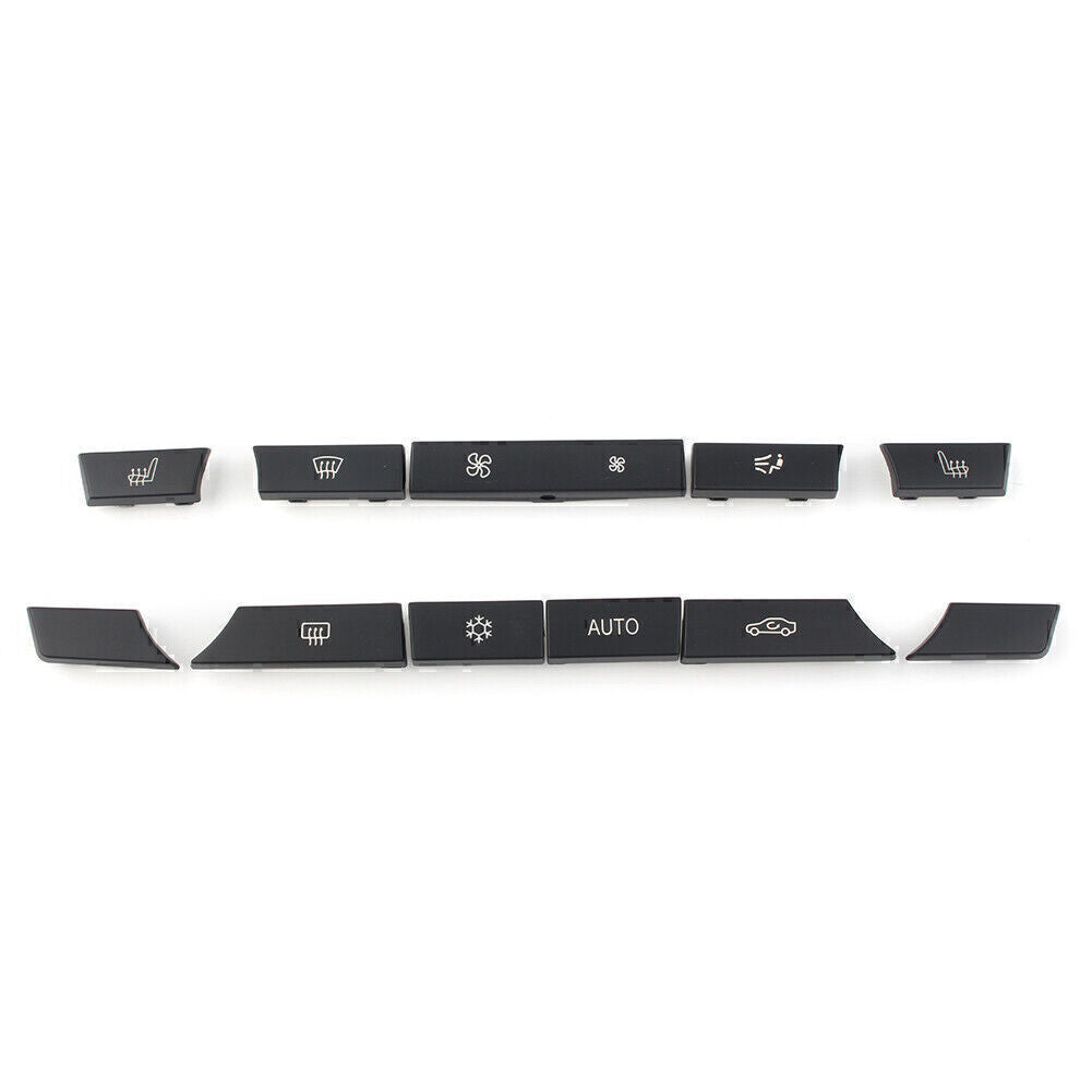 11 Button Key Cap Repair A/C Heater Switch 61319313922 Fit for BMW 5 6 7 F10 F01 F12
