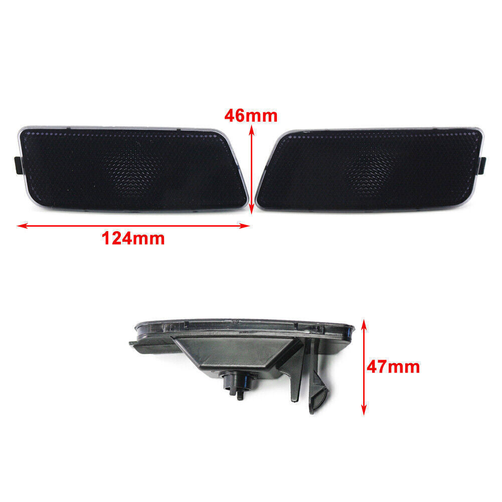 Frontsto?stange Blink L¨¹nette Seitenmarkierer Licht Geh?use f¨¹r for VW for Golf MK6 GTI