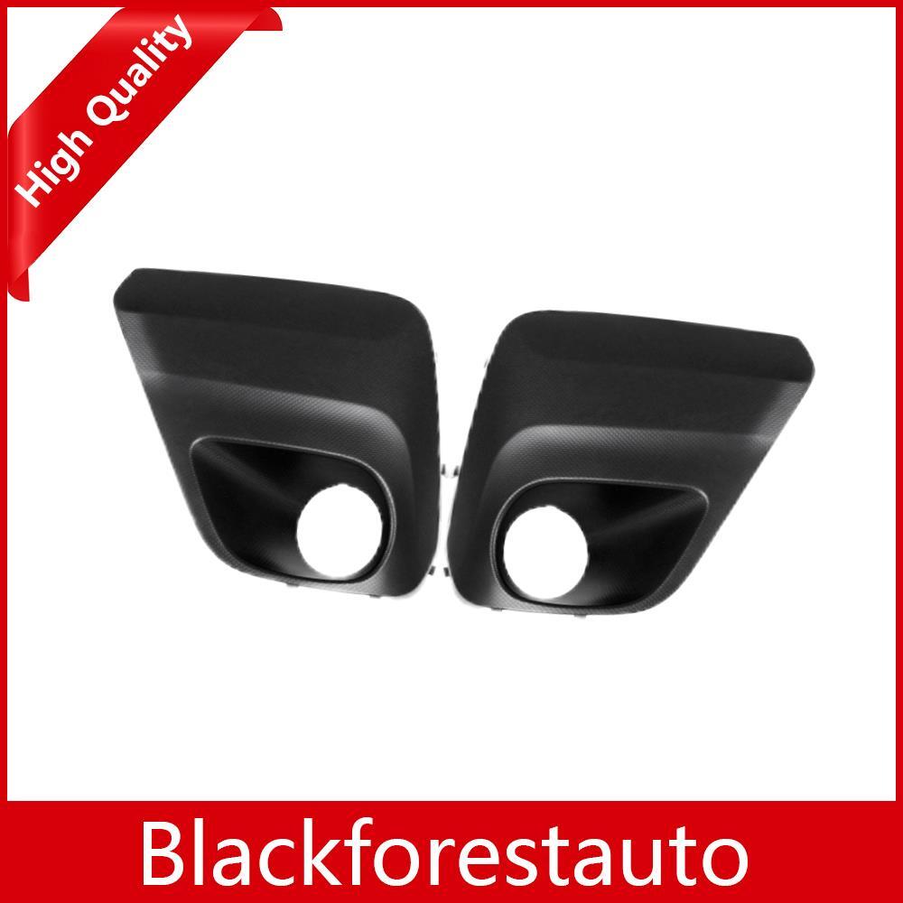 2Pcs for Subaru for Forester 2019-2021 Fog Light Bezel Trim Black Left Right Side