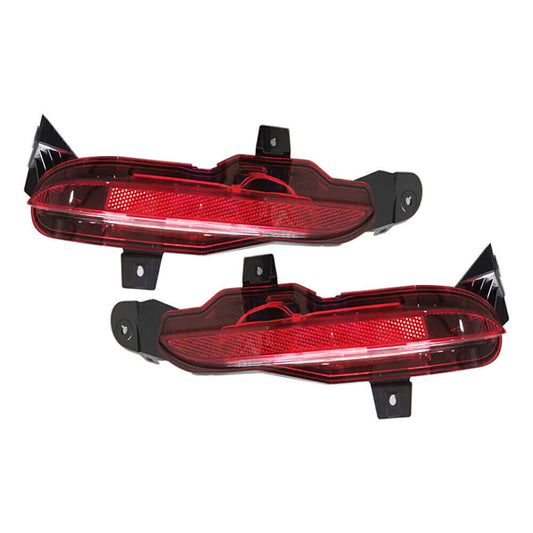 Pair Rear Bumper Fog Lamp Light For 2018 for Land Rover for Range Rover Velar ABS