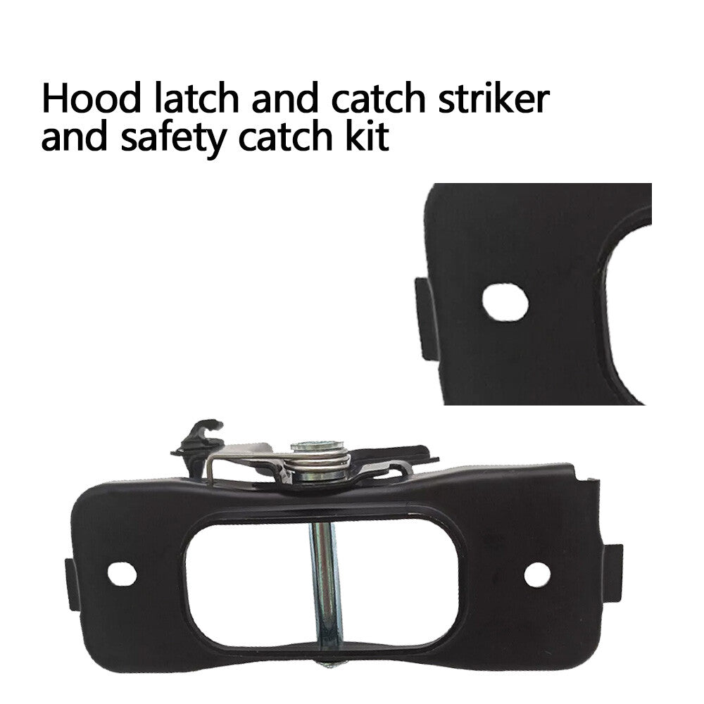 For 2002-09 for Dodge for Ram 1500 2500 3500 Hood Latch Safety Catch Striker Rod Kit