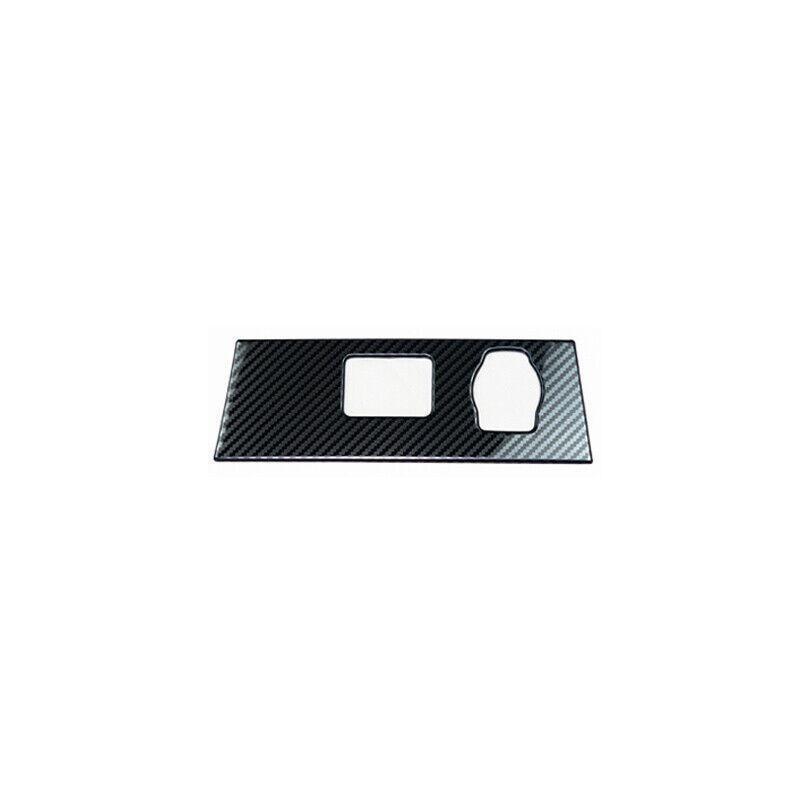 for Nissan Sentra 20-22 Steel Carbon Fiber Middle Console Cigarette Lighter Trim