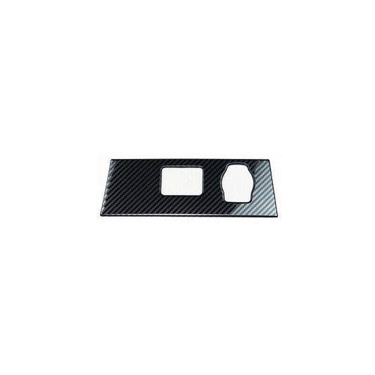 for Nissan Sentra 20-22 Steel Carbon Fiber Middle Console Cigarette Lighter Trim