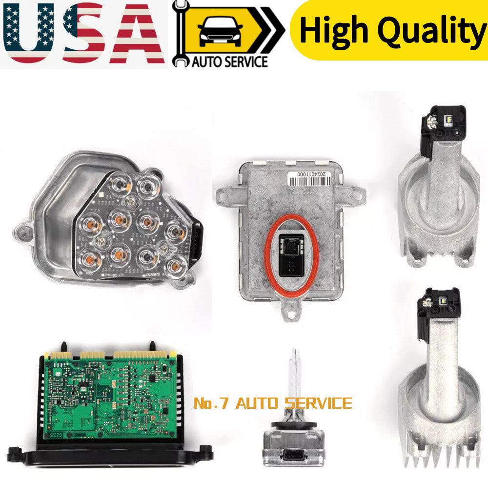 Left Xenon Ballast Bulb LED Module Diode Kit For 2012-13 for BMW Active Hybrid 5