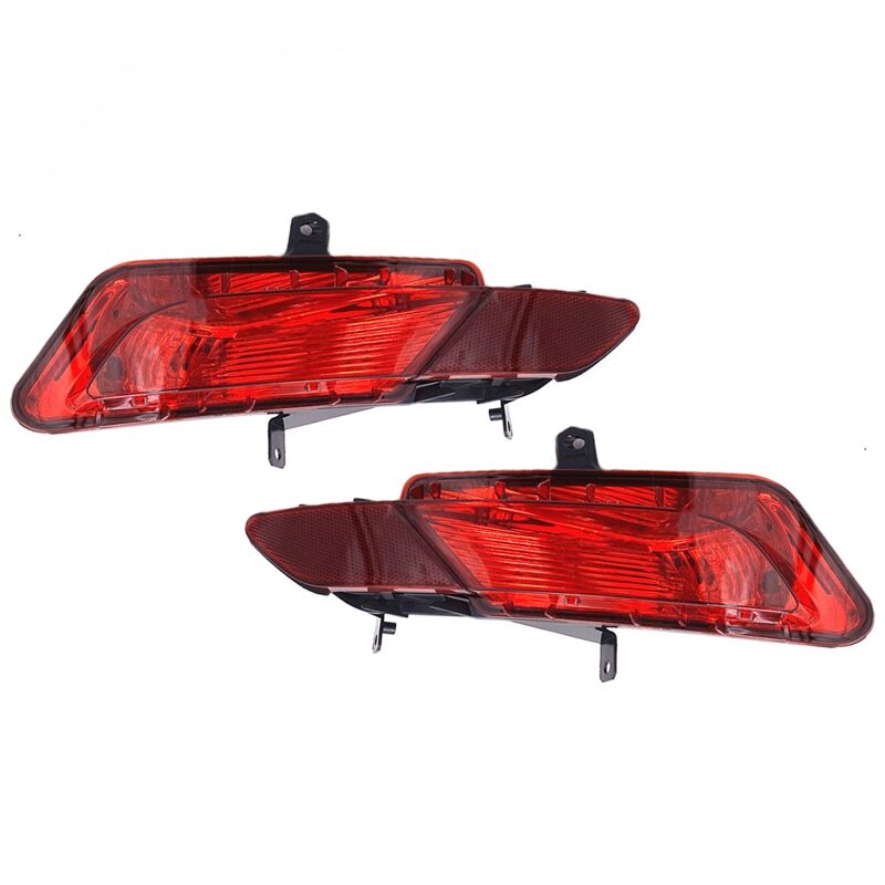 Pair Rear Bumper Reflector Fog Light Brake Lamp Parking for Volvo XC60 2014-2017