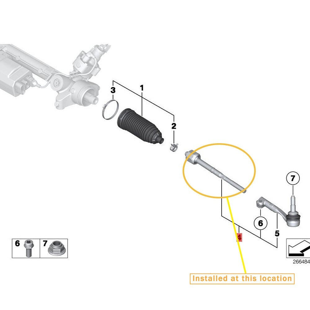 Equipment Manufacturer  for BMW X3, X4, and G08 internal ball joints: 32106871884, 32106871892