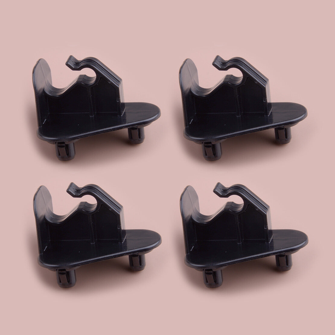4Pcs Hood Support Prop Rod Clip 65722ED01A Fit for Nissan Rogue Sentra Versa sd