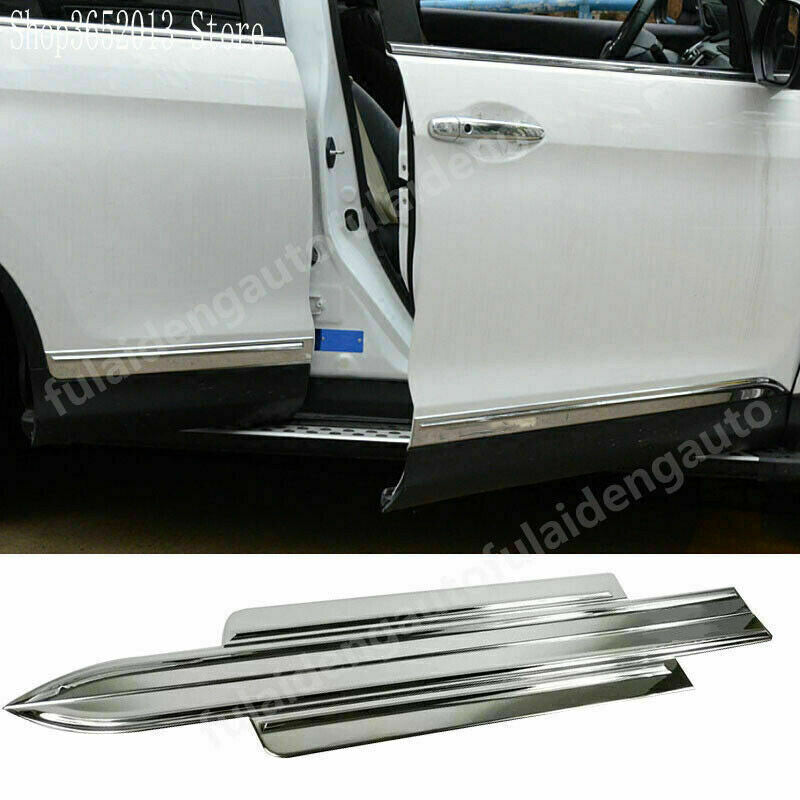 for Honda CR-V 2012-16 ABS Chrome Side Door Body Cover Anticollision Trim Set 4x