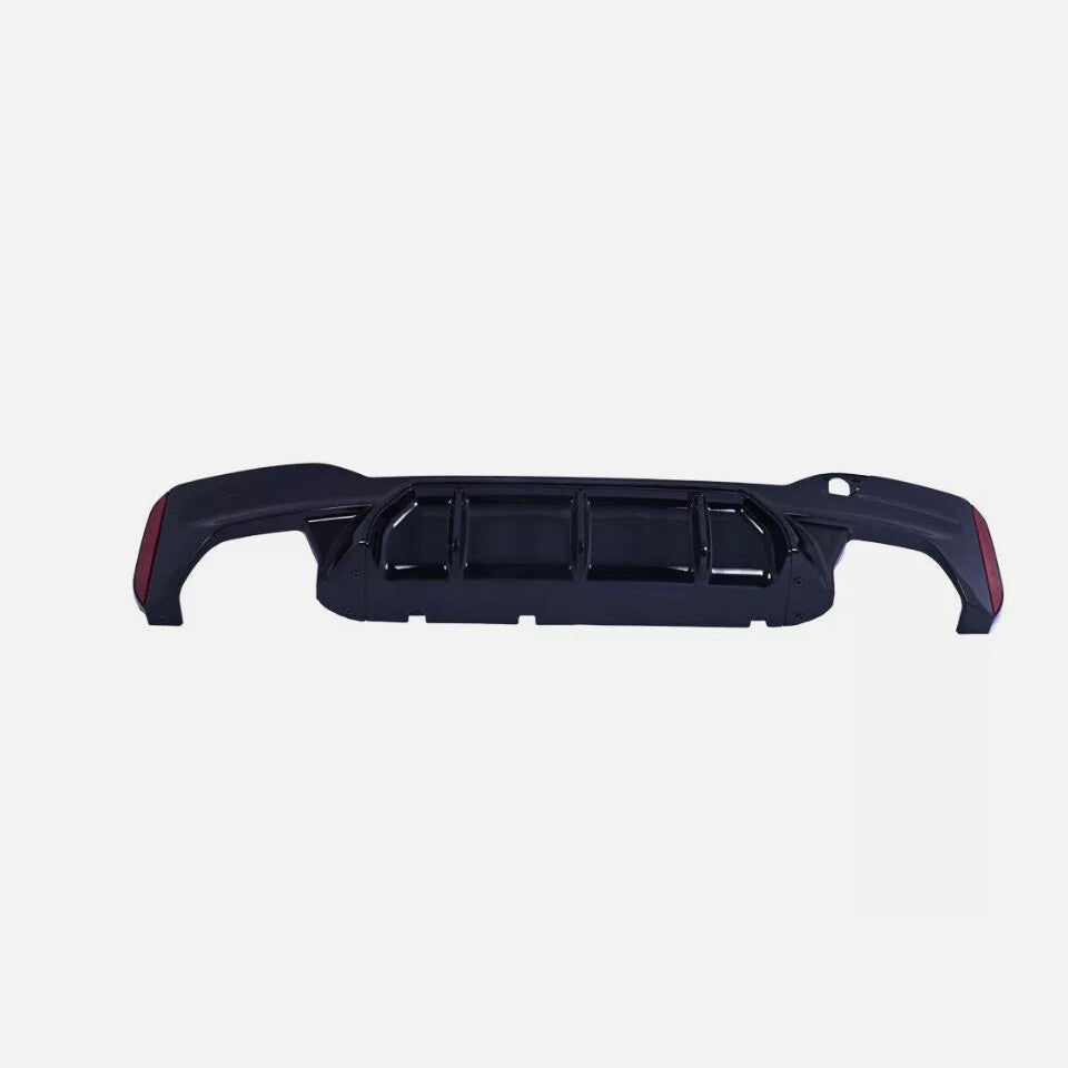 Gloss Black Rear Diffuser Bumper for BMW G30 G31 G38 5 Series M Sport 2017-2023
