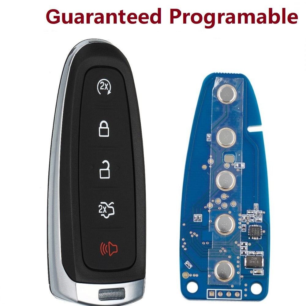 Compatible with 2011, 2012, 2013, 2014, and 2015 for Ford Explorer Edge for Smart Agent Remote Keychain