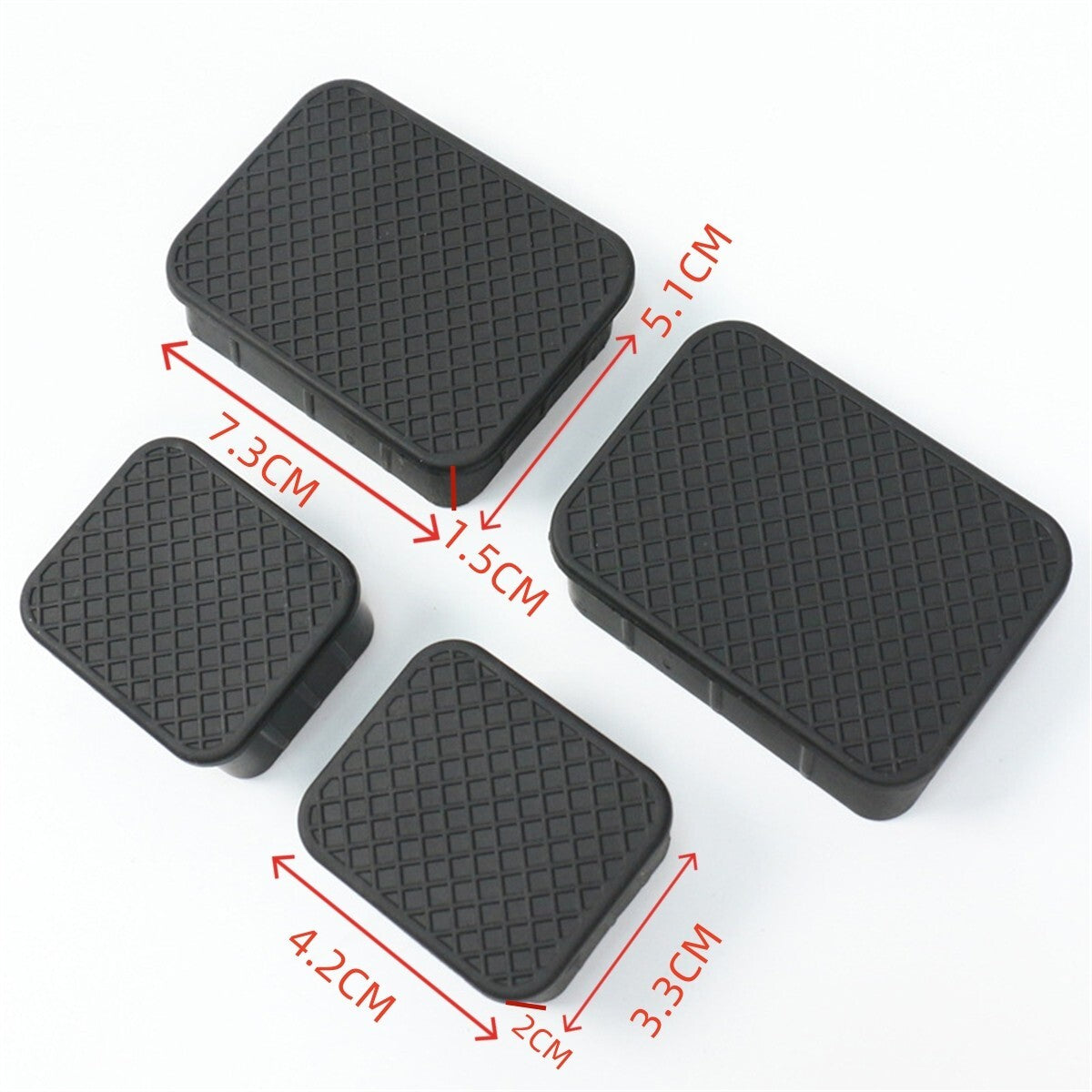 4x Front Bumper Axle Plug Mudproof Dust Caps for Ford Bronco 2/4 Door 2021-2024
