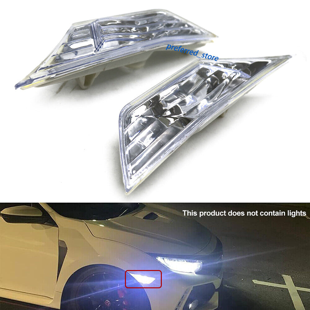 Smoked Side Marker Lamp Turn Signal Light for Honda for Civic 2016-21 34350-TET-H01