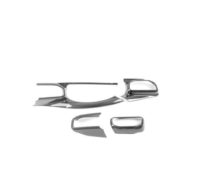 Carbon Fiber Central Console Dashboard Vent Trim Car for Ford Explorer 20-22 4PC