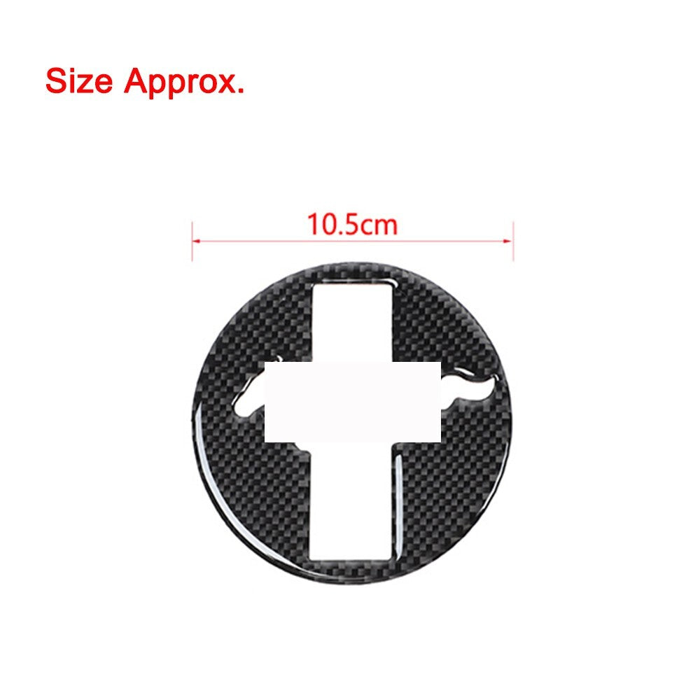 Rear Door Trunk Emblem Badge Logo Panel Cover Trim for Ford for Mustang 2009-2013