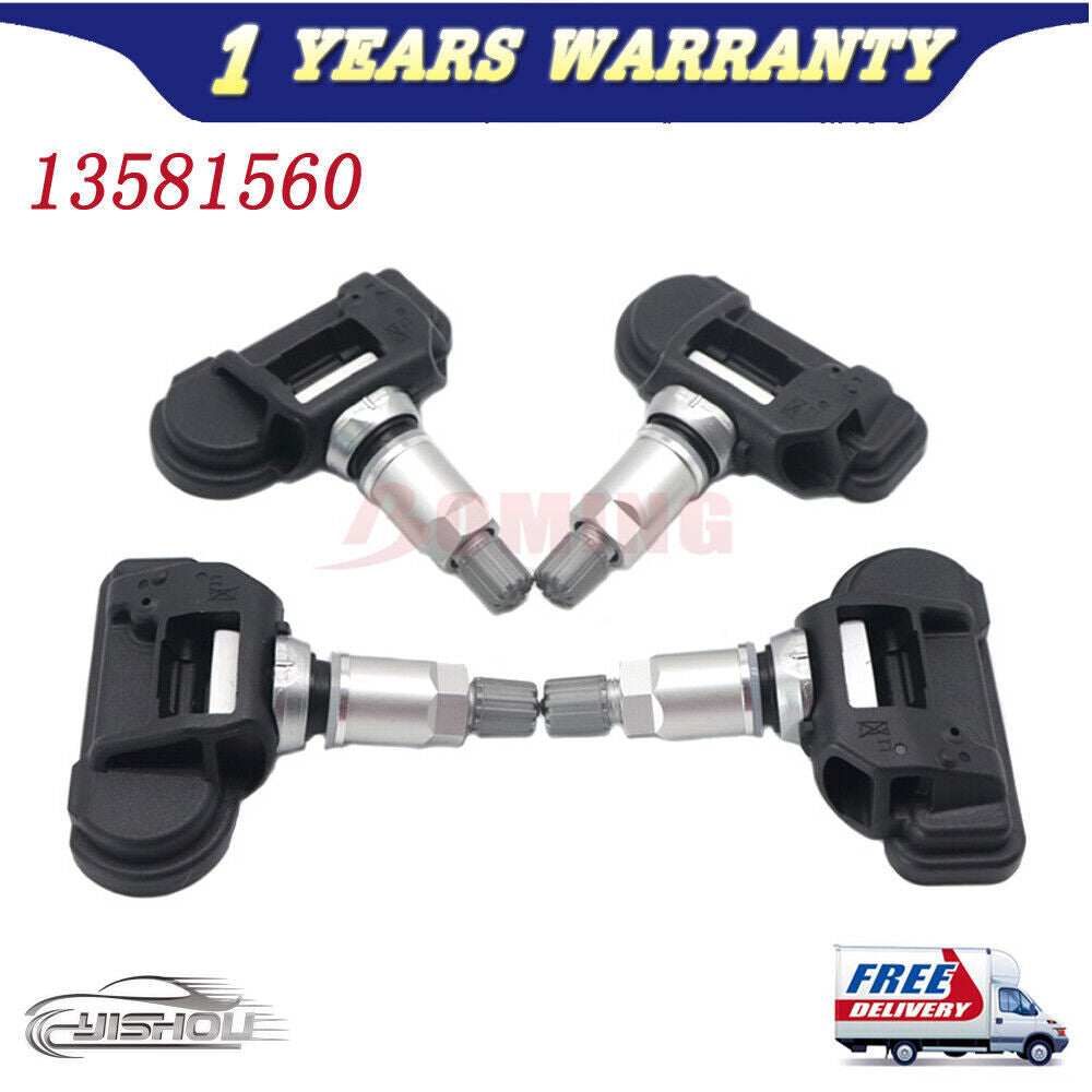 4pcs 13581560 TPMS Tire Pressure Monitoring Sensor for GM C7 for Corvette 2014-2019