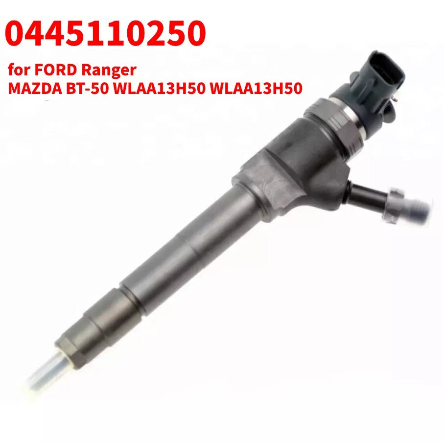 0445110250 Diesel Injector for FORD Ranger for MAZDA BT-50 WLAA13H50 WLAA-13-H50