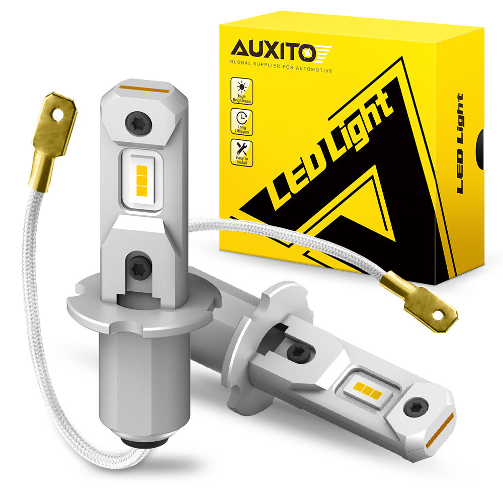 AUXITO H3 3000K Black Gold LED Red Light (GF EOE)