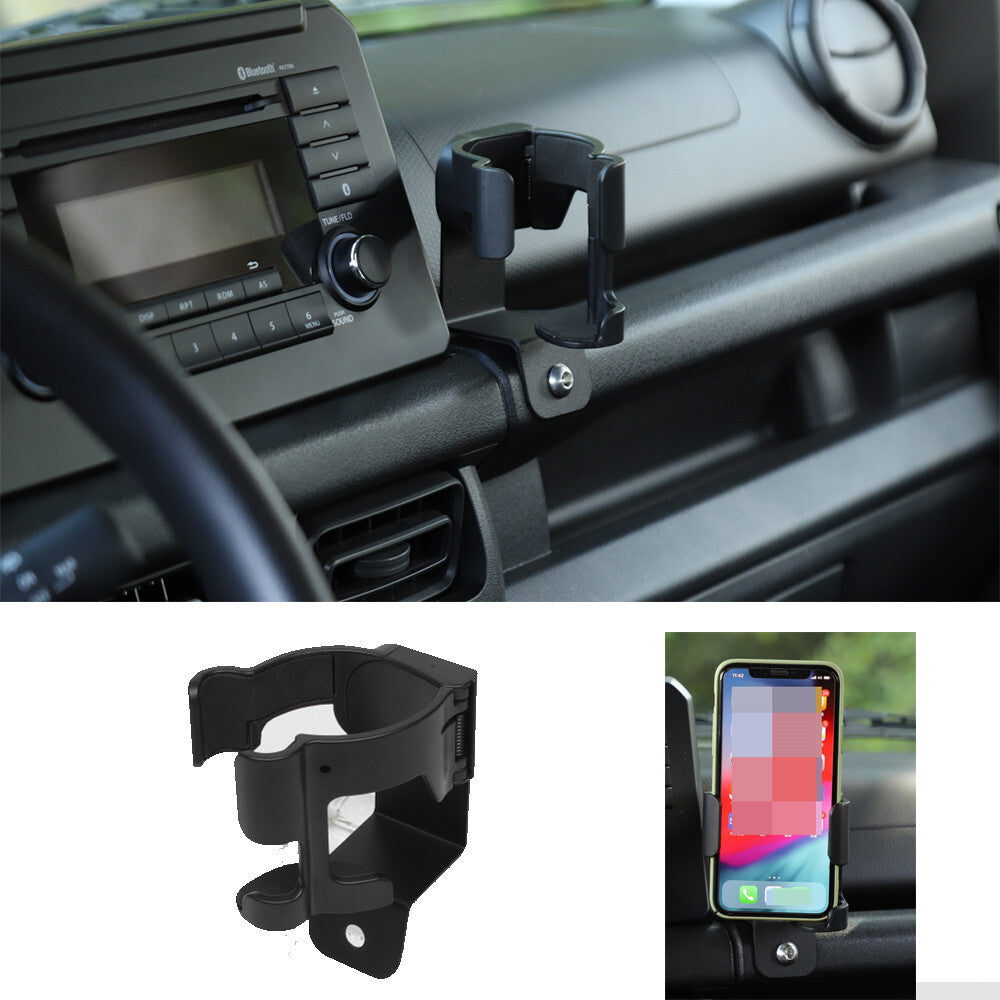 for Suzuki for Jimny 2019-23 Car Water Cup Holder Mount Mobile Cell Bracket Support