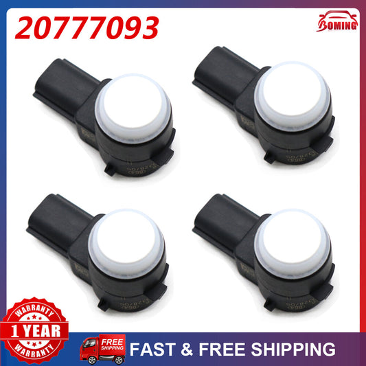 4PCS Rear Reverse Backup Parking Assist Sensor Fit for Buick for Cadillac for Chevrolet for GMC