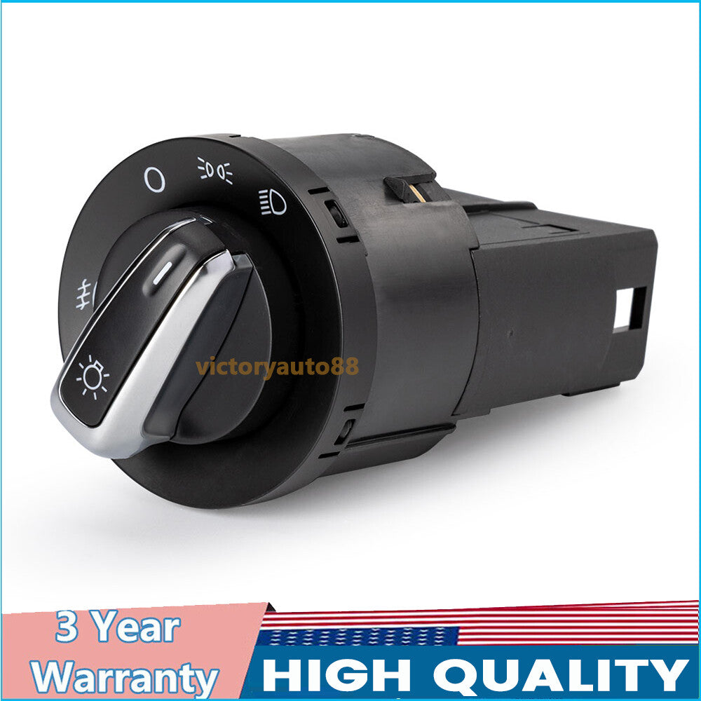 Car headlight switch chrome 3BD941531A suitable for Audi , for Volkswagen for Golf Mk4, for Passat , PLO, for Tiguan