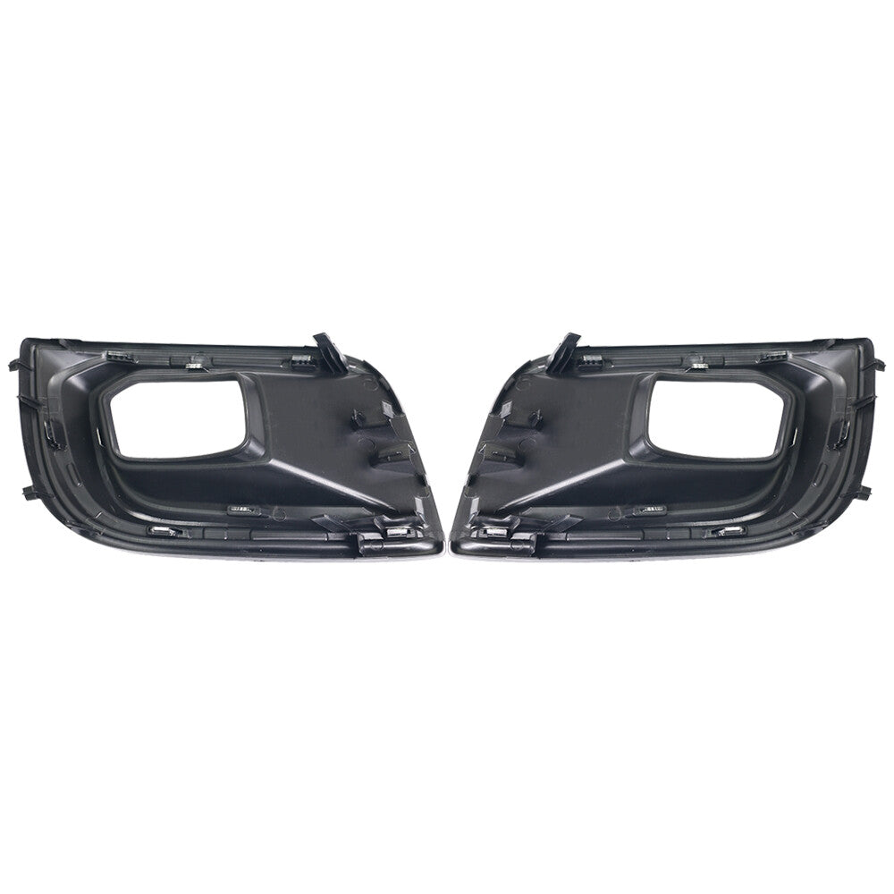 2x Front Left Right Bumper Lower Fog Light Hole Bezel Fits For Sequoia 18-2021