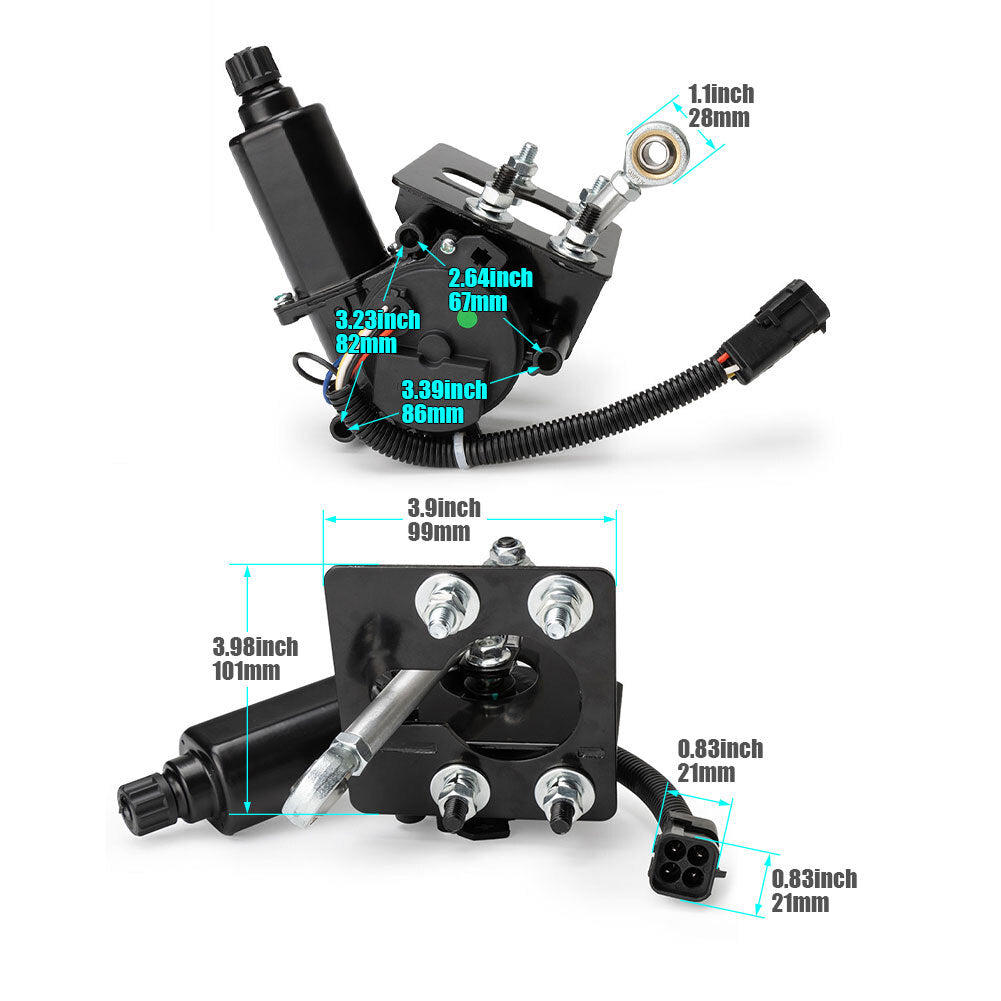 Front Headlight Motor Electric Conversion Kit for 1968-1982 C3 for Corvette 914015