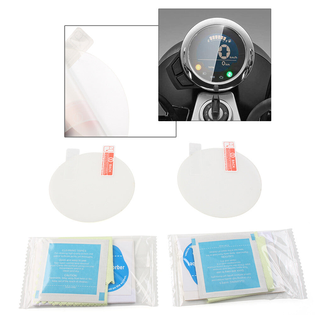 Clear Instrument Cluster Screen Protector for Honda CT125 Hunter Cub 2020-2021