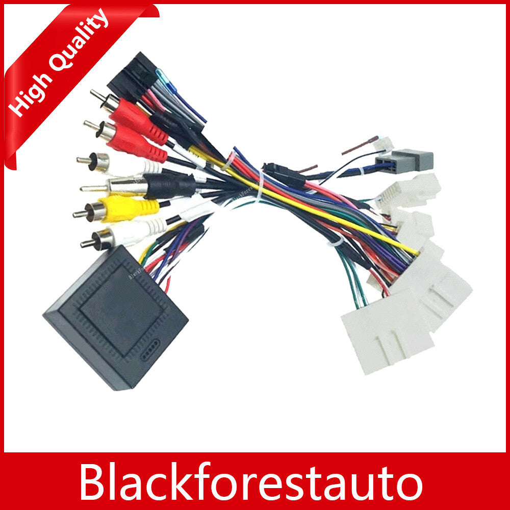 16Pin Power Harness Wiring Cable Adapter W/Canbus Camera for Toyota Radio Stereo