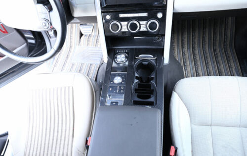 Center Console 17-20 Gear Shift Frame for Land Rover Discovery Dry Carbon Fiber